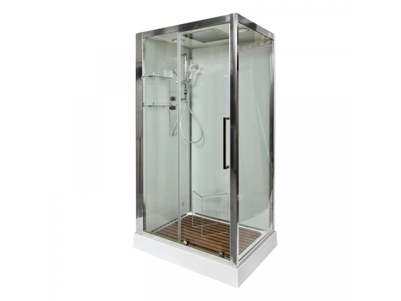 Купить Душевая кабина Deto Z120 Kerava 120 x 90 x 220 см, хром