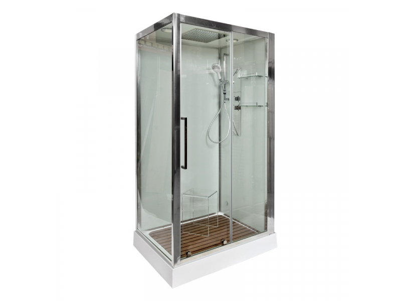 Купить Душевая кабина Deto Z120 Kerava 120 x 90 x 220 см, хром