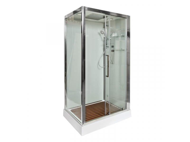 Купить Душевая кабина Deto Z120 Kerava 120 x 90 x 220 см, хром