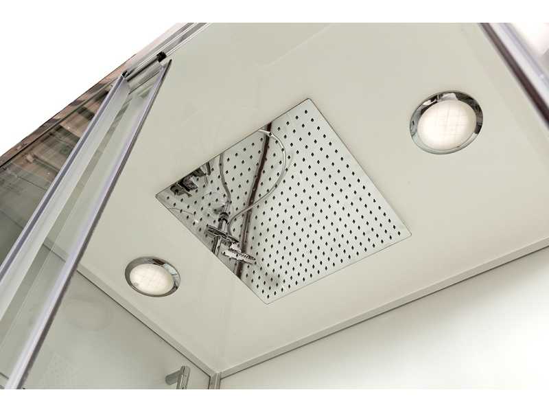 Купить Душевая кабина Deto Z120 Kerava 120 x 90 x 220 см, хром