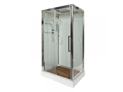 Душевая кабина Deto Z120 Kerava 120 x 90 x 220 см, хром