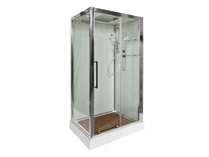 Купить Душевая кабина Deto Z120 Kerava 120 x 90 x 220 см, хром