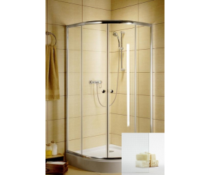 Душевой уголок Radaway Classic A, 90 х 90 x 170 см, стекло фабрик, профиль белый, 30001-04-06