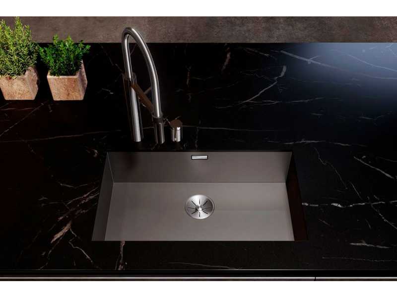 Купить Мойка Blanco Zerox 700-U Dark Steel, 526244