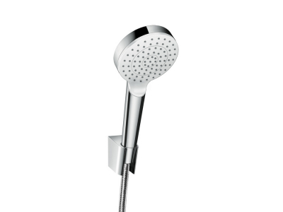 Душевой гарнитур Hansgrohe Crometta 1jet 26690400, шланг 125 см, белый/хром