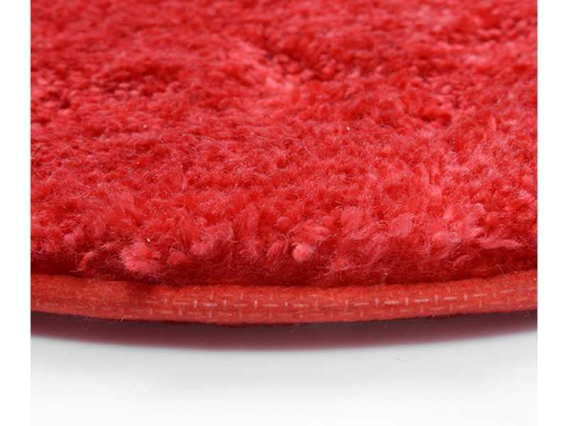 Купить Коврик WasserKraft Wern BM-2564 Red напольный, цвет - красный, 55 х 57 см