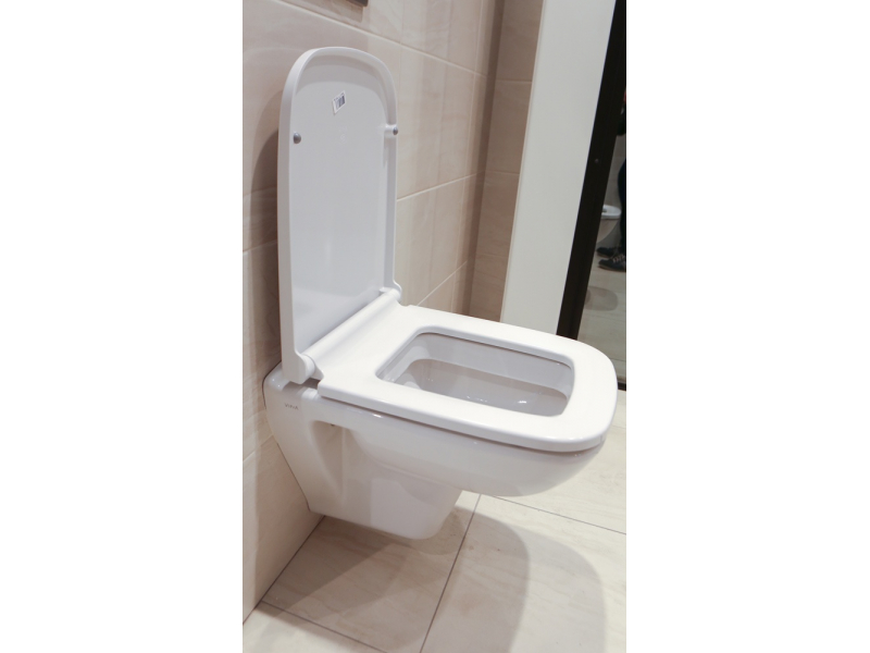 Купить Подвесной унитаз VitrA S20 5507B003-6066, с крышкой сидением микролифт, цвет белый