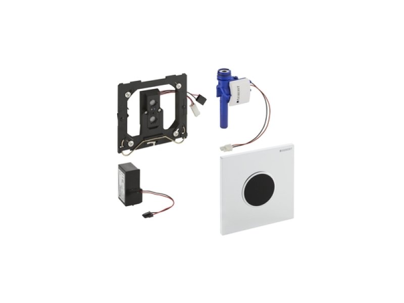 Купить ИК привод смыва Geberit Sigma Type 10 116.025.KH.1 HyTroniс для писсуара, глянцевый хром, питание 230W