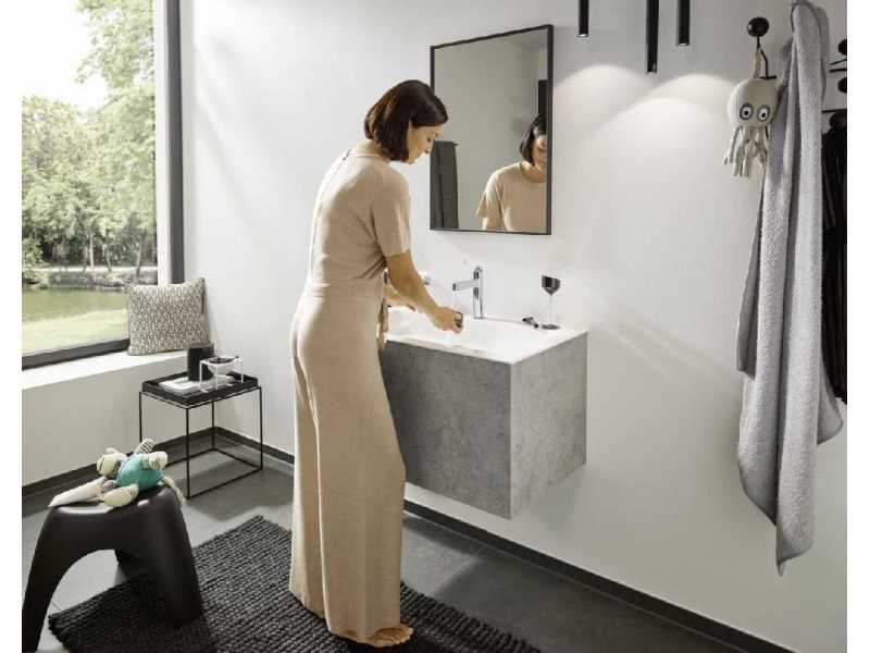 Купить Смеситель для раковины Hansgrohe Finoris, с донным клапаном, хром глянцевый, 76020000