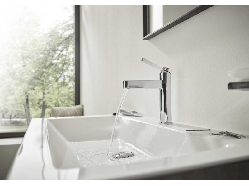 Купить Смеситель для раковины Hansgrohe Finoris, с донным клапаном, хром глянцевый, 76020000