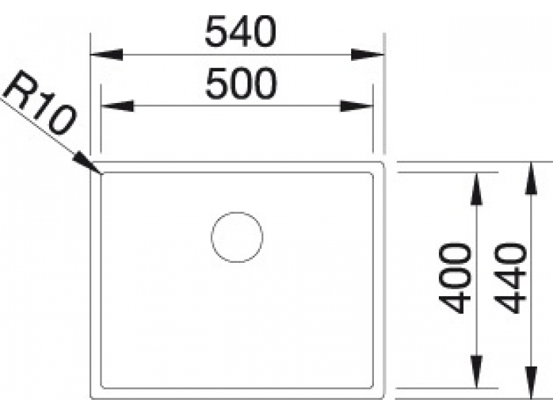 Купить Мойка Blanco Claron 500-U 517217