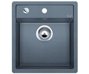 Мойка Blanco Dalago 45 F, 517167, алюметаллик, с клапаном-автоматом, 46,5*51 см