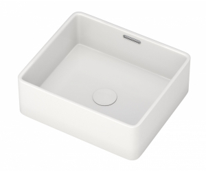 Раковина Aquanet Perfect-1 40.5 x 31.5 x 14 см, накладная, белый, 273675