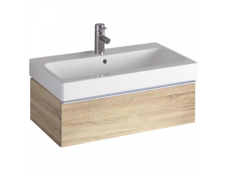 Купить Тумба под раковину Geberit iCon 841277000, 75 см, цвет натуральный дуб