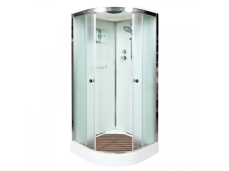 Купить Душевая кабина Deto D D08S 80 x 80 см, с крышей