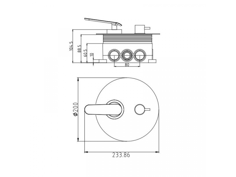 Купить Смеситель Gllon GL-CM-R-2