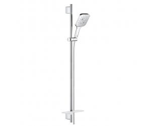 Душевой гарнитур Grohe Rainshower SmartActive 130 Cube, 26587000, хром