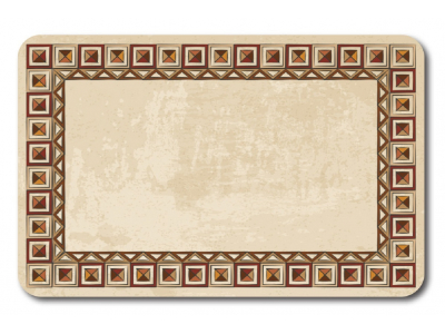 Коврики для ванной и туалета Veragio Carpet VR.CPT-7200.12 68 х 45 см + WC 45 x 40 см, рисунок Africa