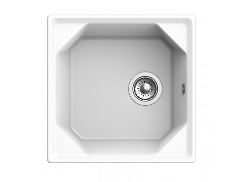 Купить Кухонная мойка GranFest Unique GF-U-500, 50х50 см, иней