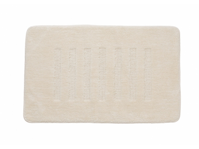 Коврик для ванной комнаты Milardo Promo 50 x 80 см, MMI183M, MI, beige lines, микрофибра, бежевый