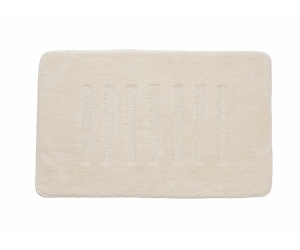 Коврик для ванной комнаты Milardo Promo 50 x 80 см, MMI183M, MI, beige lines, микрофибра, бежевый