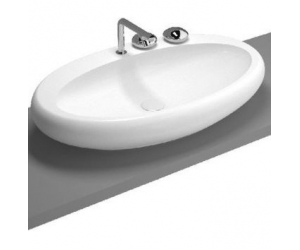 Раковина Vitra Istanbul 4447B003-0871 85 см с 3 отверстиями, цвет белый