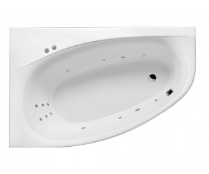 Ванна гидромассажная Excellent Kameleon 170 x 110 см, L LINE, хром