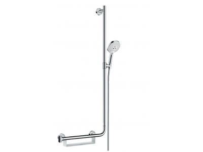 Душевой гарнитур Hansgrohe Raindance Select S 120 3jet 26326400, цвет белый/хром