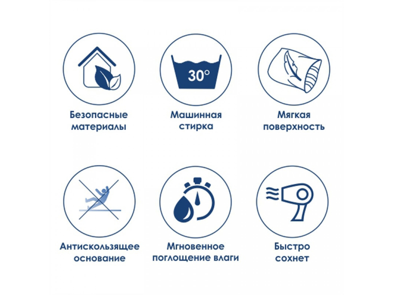 Купить Коврик WasserKraft Wern BM-2533 Mink напольный, цвет - темно-коричневый, 90 х 57 см