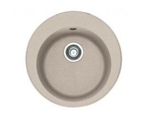 Мойка Franke RONDA ROG 610-41, 114.0175.358, гранит, установка сверху, цвет сахара, 51*51 см