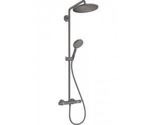 Душевая система Hansgrohe Croma Select S 26890340, термостатическая, чёрный хром