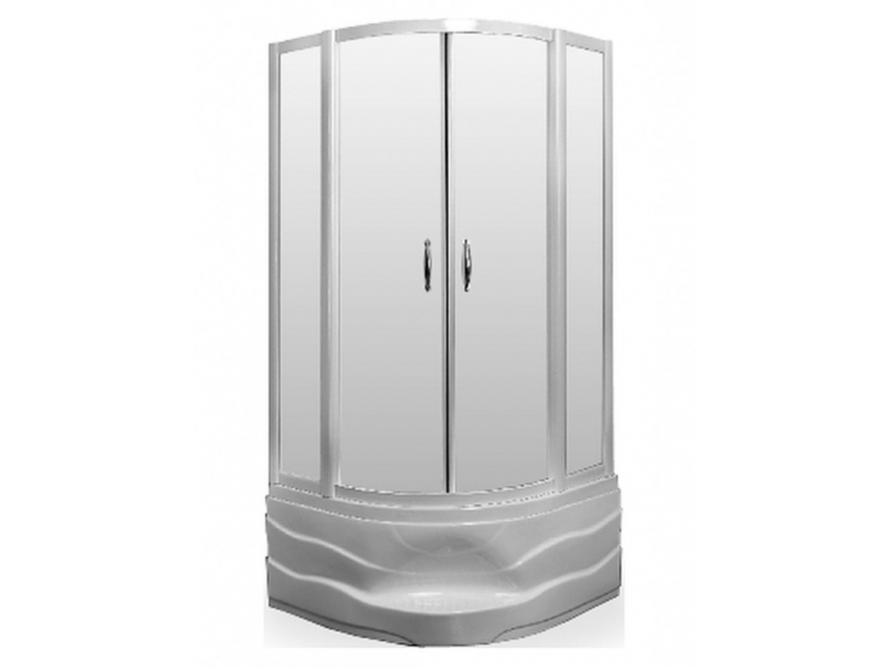 Купить Душевой уголок Am.Pm Like Deep W80G-301A090MT 90 х 90 см, стекло прозрачное
