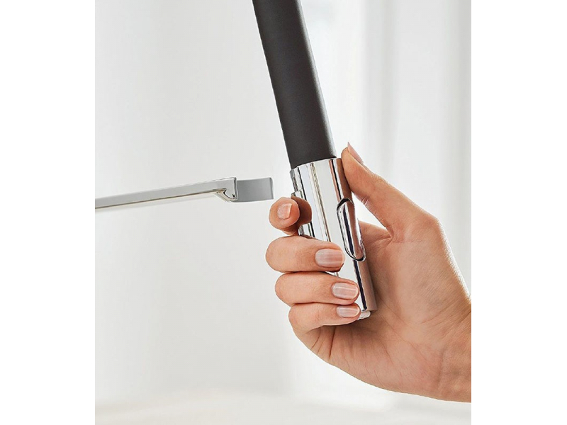 Купить Смеситель Grohe Concetto New 31491000 для кухонной мойки, черный