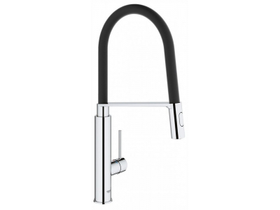 Смеситель Grohe Concetto New 31491000 для кухонной мойки, черный