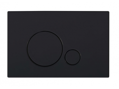 Кнопка смыва BelBagno Sfera BB017-SR-NERO.M, черный матовый Tocco Morbido