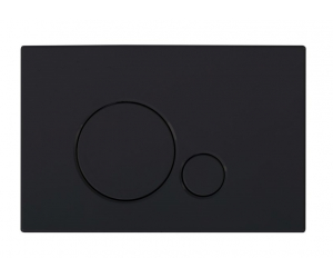 Кнопка смыва BelBagno Sfera BB017-SR-NERO.M, черный матовый Tocco Morbido