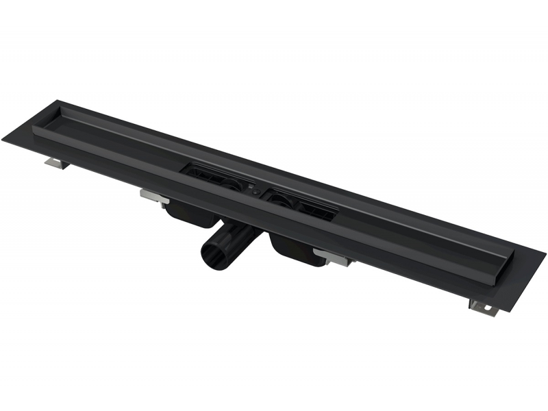 Купить Дренажный канал AlcaPlast APZ101BLACK-1150, черный матовый