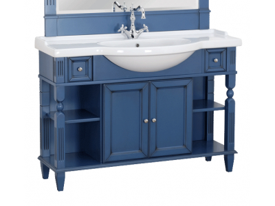 Тумба под раковину Migliore Kantri 26728, 120 см, цвет Blue Patinato