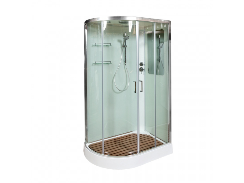 Купить Душевая кабина Deto A 102 L/R 120 x 80 см, с крышей, стандартная