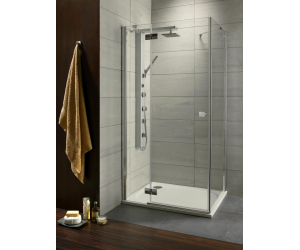 Душевой уголок Radaway Almatea KDJ 90 х 75 х 195 см, стекло прозрачное, профиль хром, L/R