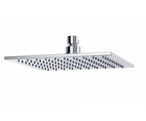 Верхний душ Kludi A-Qa 6442005-00 20 x 20 см квадратный, плоский 8 мм, 1 режим струи, без держателя, цвет хром