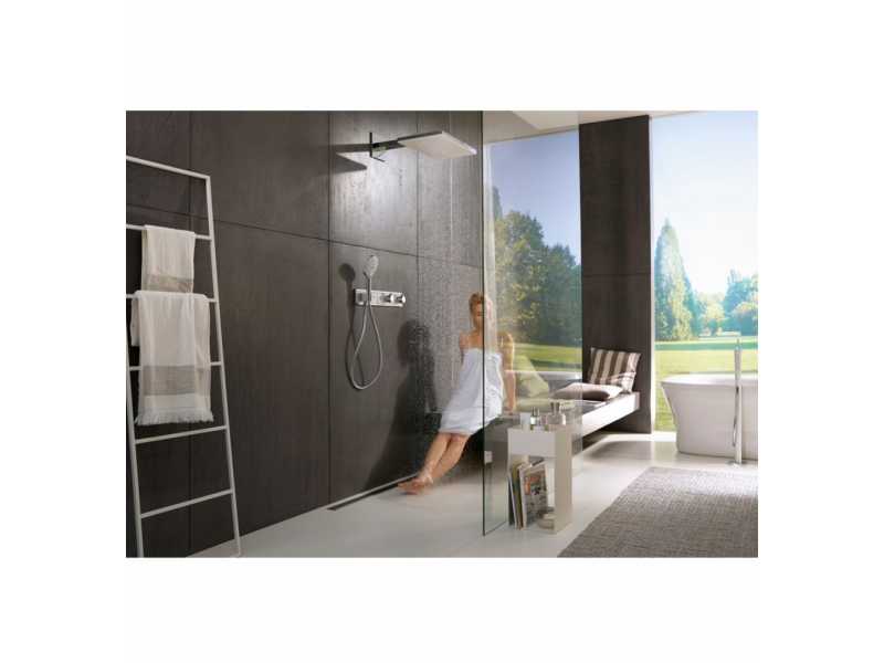 Купить Смеситель Hansgrohe RainSelect для душа, термостатический, белый/хром, 15356400