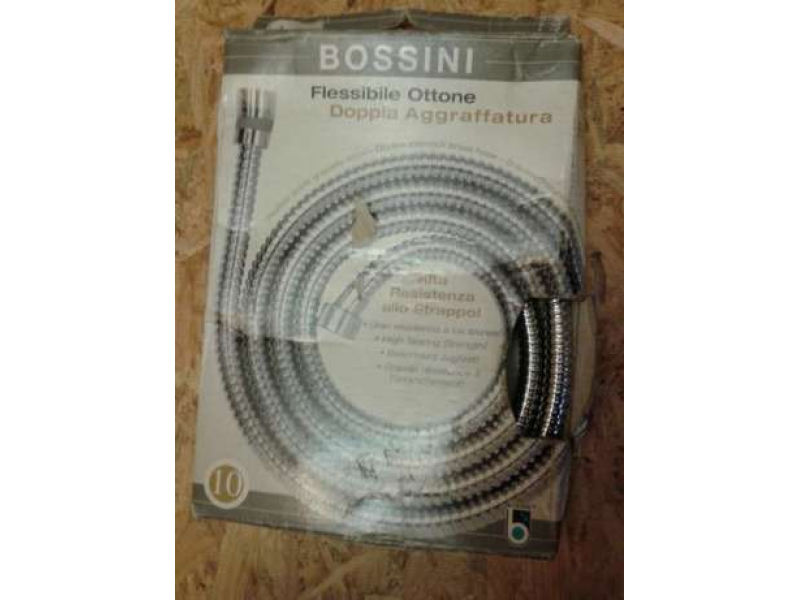 Купить Шланг душевой латунный Bossini Doppia A00048D.030.1, 175 см