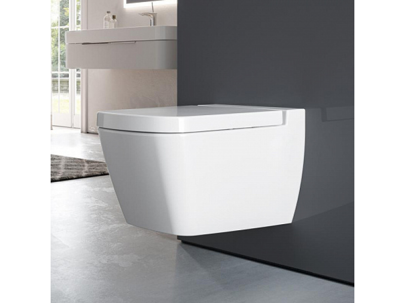 Купить Инсталляция TECE Base K440407.WC2 с безободковым унитазом TECEone с кнопкой смыва TECEnow, черный матовый