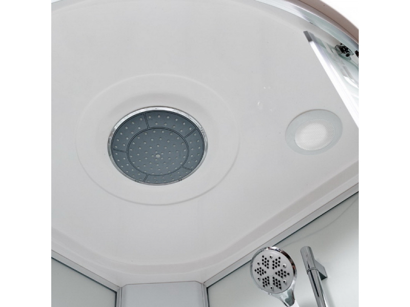 Купить Душевая кабина Deto Em EM2790, 90 x 90 см, с крышей, с гидромассажем