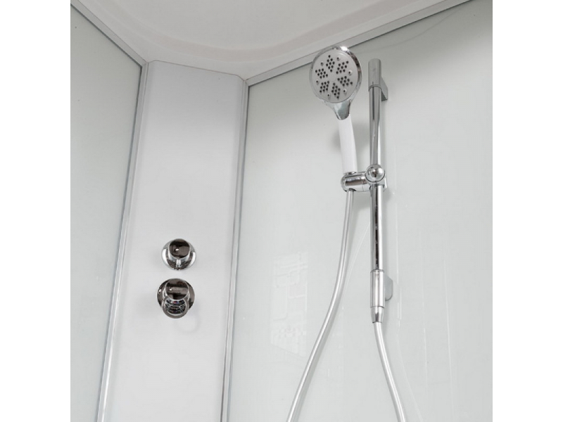 Купить Душевая кабина Deto Em EM2790, 90 x 90 см, с крышей, с гидромассажем