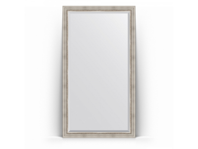 Зеркало в багетной раме Evoform Exclusive Floor BY 6158 111 x 201 см, римское серебро