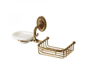 Корзина с мыльницей Migliore Edera ML.EDR-60.326.RA - медь