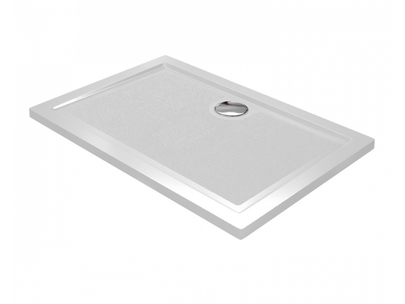 Купить Душевой поддон WasserKRAFT Salm 27T, 120 х 80 см, белый, 27T06