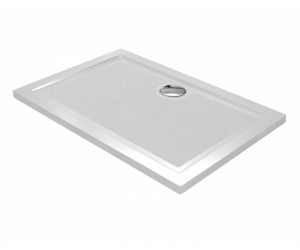 Душевой поддон WasserKRAFT Salm 27T, 120 х 80 см, белый, 27T06